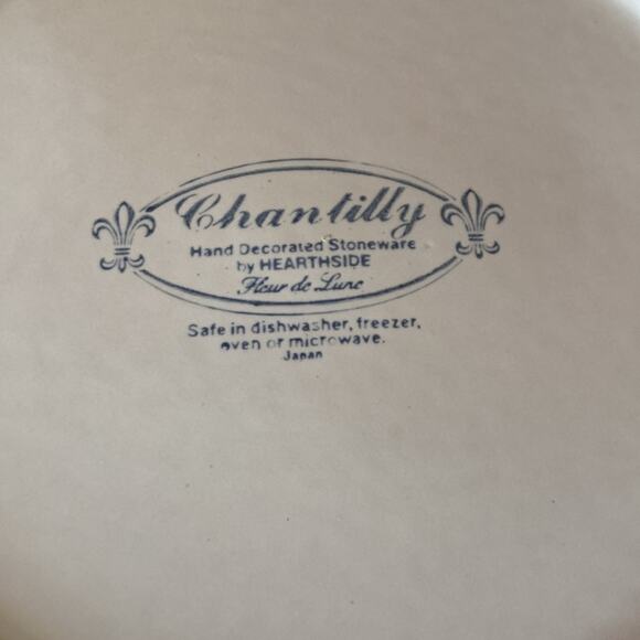 Vintage Hearthside Chantilly Fleur de Lune Dinner Plates, Set of 2 - Picture 6 of 7